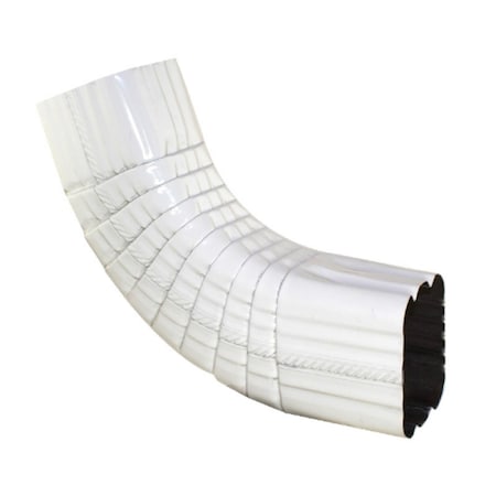 Spectra Gutter Systems 2 x 3 in. B-Elbow, White 3BELRTW